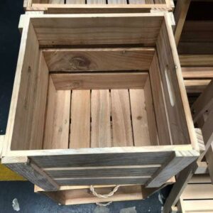 Buy Containers Wood crate 2 box