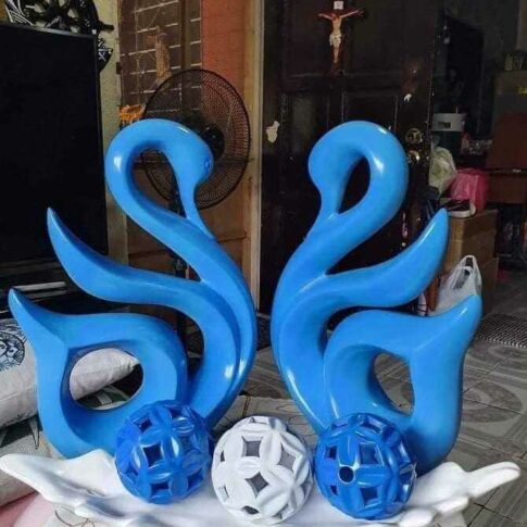 Blue swan set